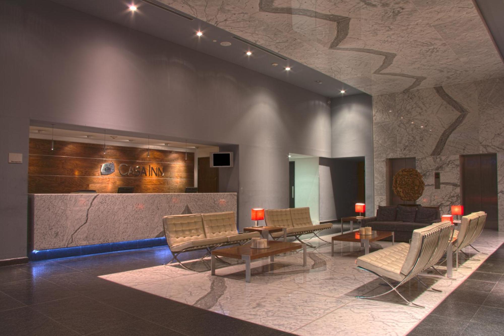 Miranda Casa Inn Premium Hotel Queretaro מראה חיצוני תמונה The lobby of the hotel