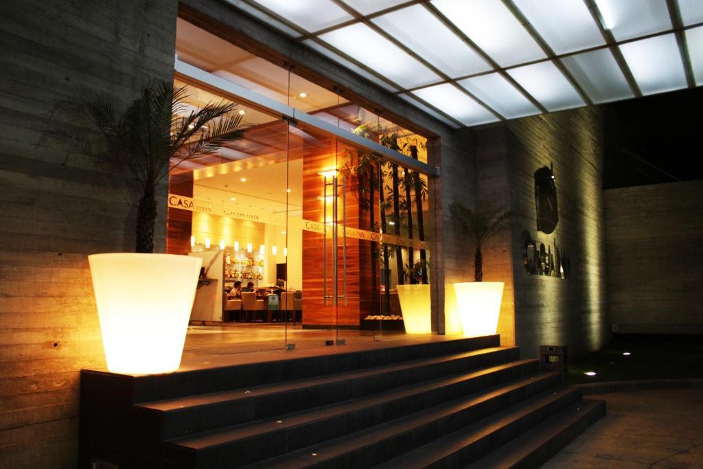 Miranda Casa Inn Premium Hotel Queretaro מראה חיצוני תמונה Entrance to the hotel